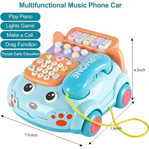 Jouet Jouets téléphone musical bébé,