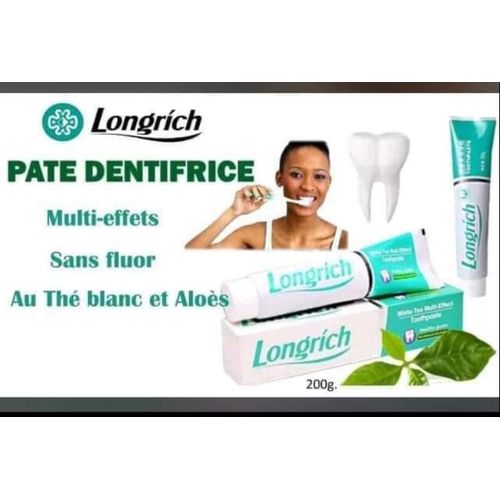 Pâte dentifrice au thé blanc