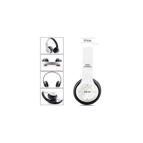 Casque Audio Bluetooth - Blanc