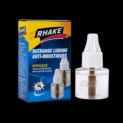 Recharge Anti-Moustique Électrique – Liquide Répulsif Haute Efficacité, Protection 480H Contre les Moustiques et Insectes
