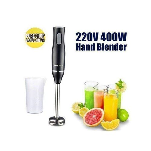 Mixeur Pilon Sokany À Main Plongeant Plastique/Acier inoxydable