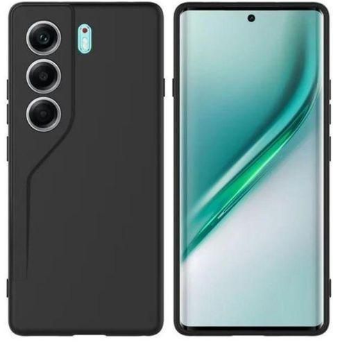 Tecno Coque En Silicone Compatible Camon 40 Pro Avec Antichoc - Noir