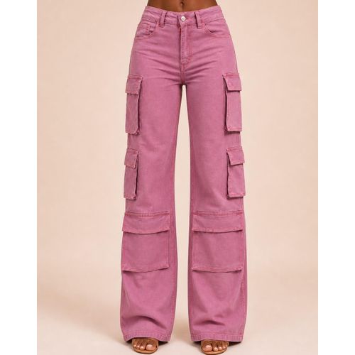 Pantalon Jeans Cargo Deme Multi - Poches