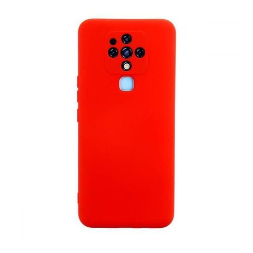 Coque En Silicone Compatible pour Tecno Camon 16 - Rouge