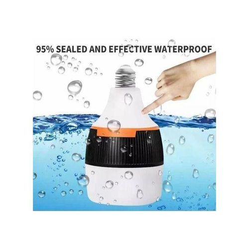 Lampe À Ampoule LED De Secours En Plastique Blanc Chaud, Ampoule De Secours Amovible, Batterie YH