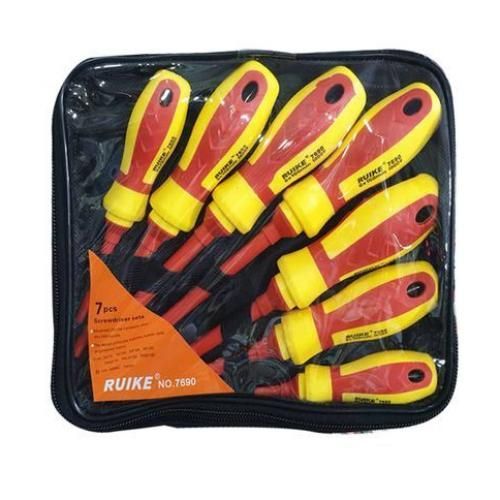 Jeu De Tournevis 7 Pièces Électriques Avec Stylo De Test 7690