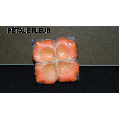 Lot de 100 Pétales de Fleurs Artificielles - Orange