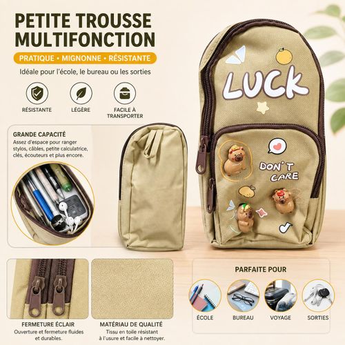 1 × Trousse double compartiment