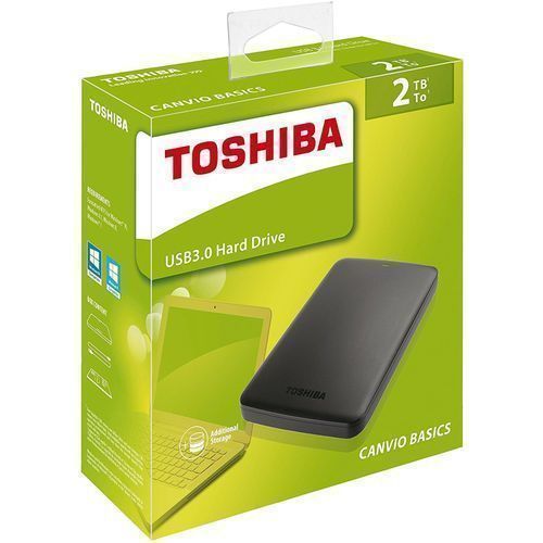Disque Dur Externe - 2 To - Noir
