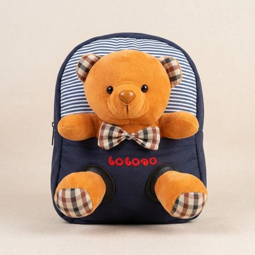 Sac à dos en peluche pour enfant maternelle-multicolore