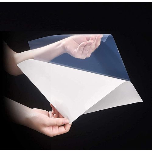 Papier Vinyle Autocollant Transparent Imperméable A4 Brillant – 120 GSM – 20 Feuilles