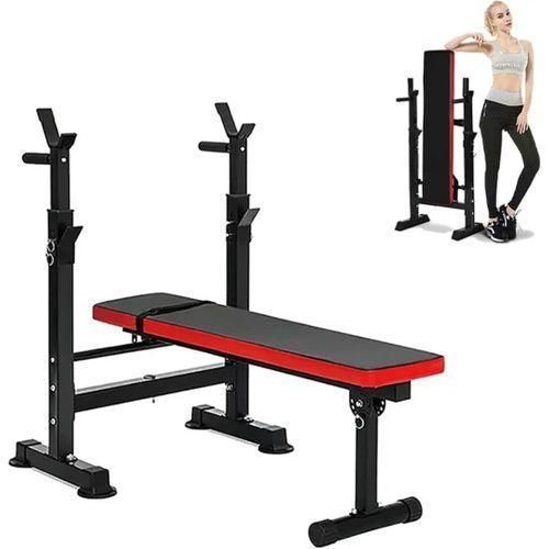 Banc de musculation réglable avec support pour haltères