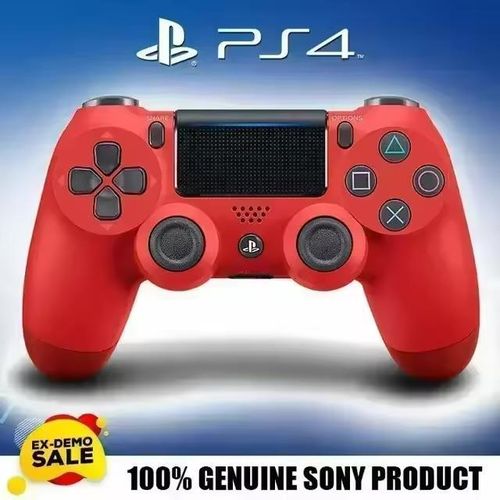 Manette PS4 Sony DualShock 4 Originale - Sans Fil rouge/Noire