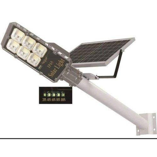 02 Pièces Lampadaires Solaires 200W + Panneaux Solaires