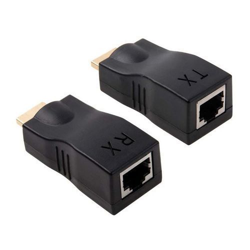 HDMI Extender Adapteur By CAT 6/6E 30m -Noir