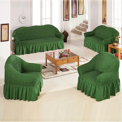1/2/3/4 Places Housse De Canapé Extensible Tricotée Pour Salon, Housse De Protection Pour Meubles