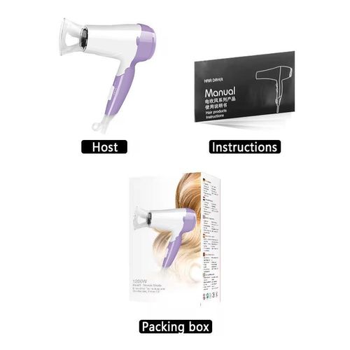Sèche-Cheveux Pliable PROBaBylisscoco Style PRO-888 – 1500W – Mini et Portable