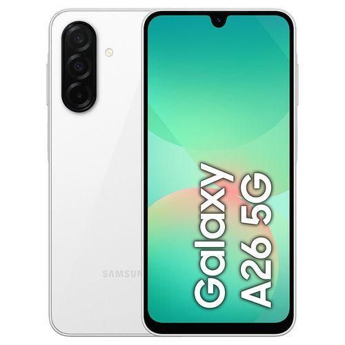 Galaxy A26- 6.7 - Ram 6Go RAM - Rom 128Go - Battrie 5000mAh - White