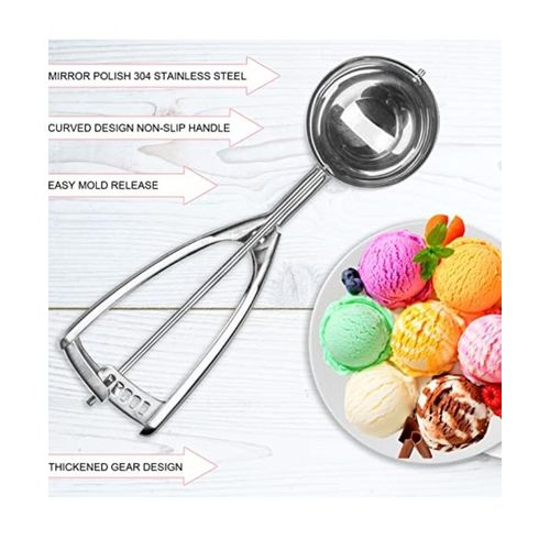 cuillère a crème glacée en acier inoxydable