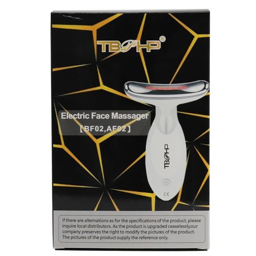 MASQUEUR DE LIFTING DU VISAGE & COU – MICROCOURANT + 3 LED THÉRAPIES