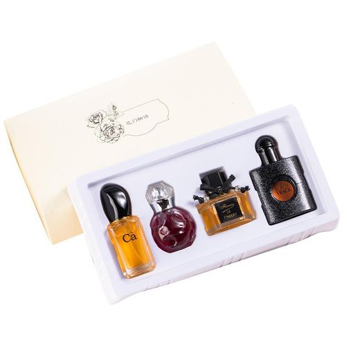 Set cadeau parfum femme et homme 4-en-1 – Produit de parfum EDP à longue tenue, points forts