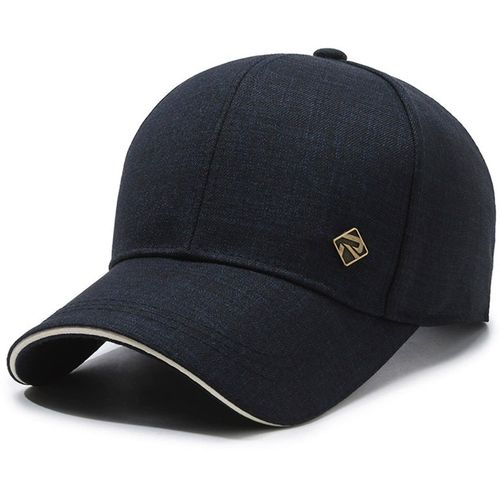 Casquette Homme Bleu Foncé – Chapeau Respirant avec Détail Discret et Design Structuré