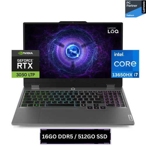 LOQ 15IRX9 Ordinateur portable Gaming