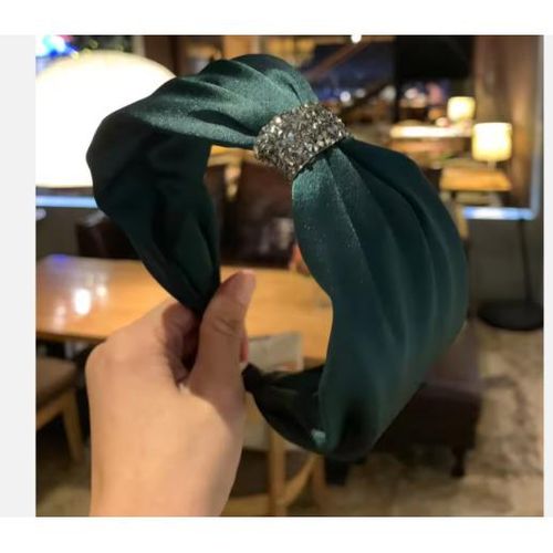 Bandeau à cheveux couleur verte