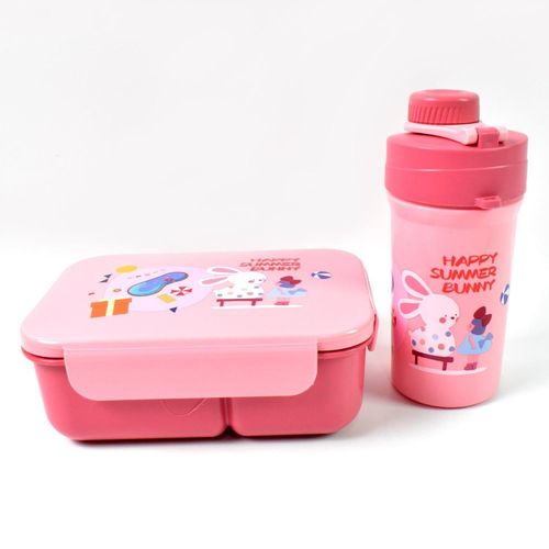 Kit repas pour enfant 5 pièces – Boîte à goûter et gourde
