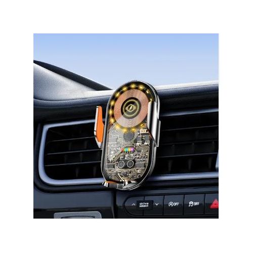 Support de telephone pour voiture C13 ouverture et d'une fermeture intelligentes grâce à un capteur. à 360d avec ventilation sans fil