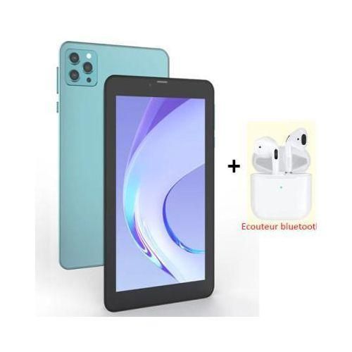 Tablette PC X18 Androïd avec écouteurs Bluetooth – 7 pouces – 8GB RAM / 256GB ROM – 5G – Dual SIM – 5000 mAh
