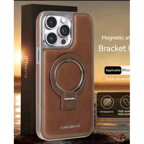 Coque iphone 12 pro / iphone 12 marron Rim