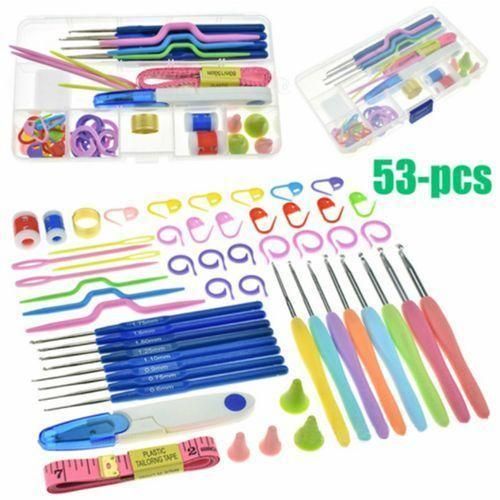 16 Crochets Taille Outils De Couture-52 En 1 Ensemble Complet