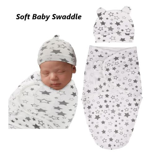 2 PCS Enveloppements pour nouveaux-nés, couverture d'emmaillotage pour bébé, châle bébé chaud et super doux