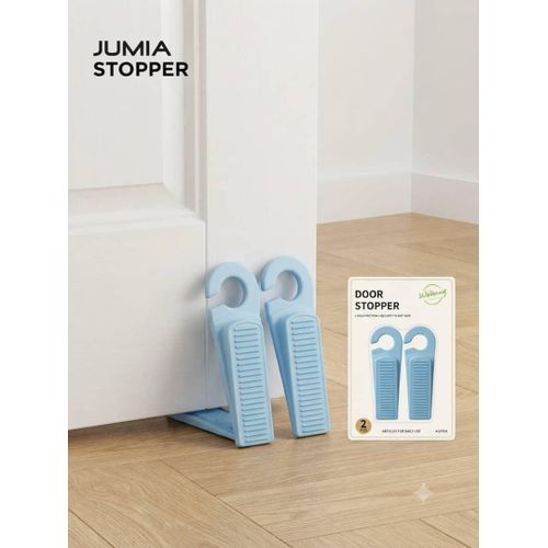 Lot de 2 Butées de Porte - Cale-porte Antidérapant - Accessoire de Sécurité Maison