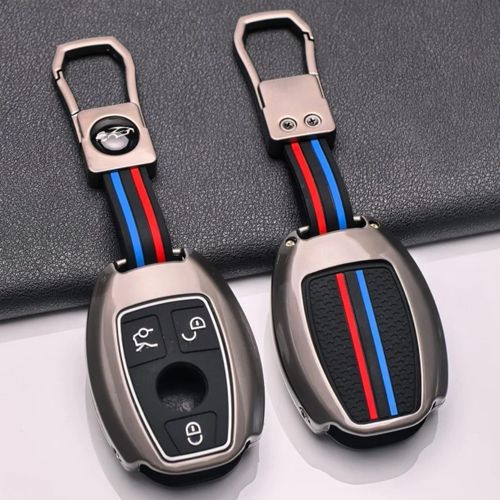 Coque Clé Voiture Premium avec Porte-Clés