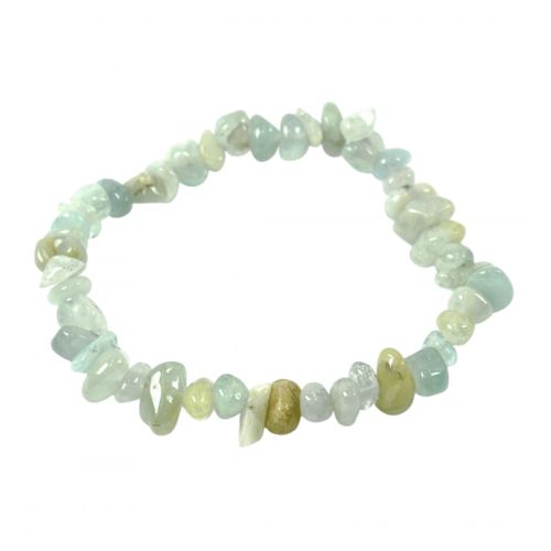 Bracelet Baroque Homme/Femme En Pierre Naturelle De Amazonite
