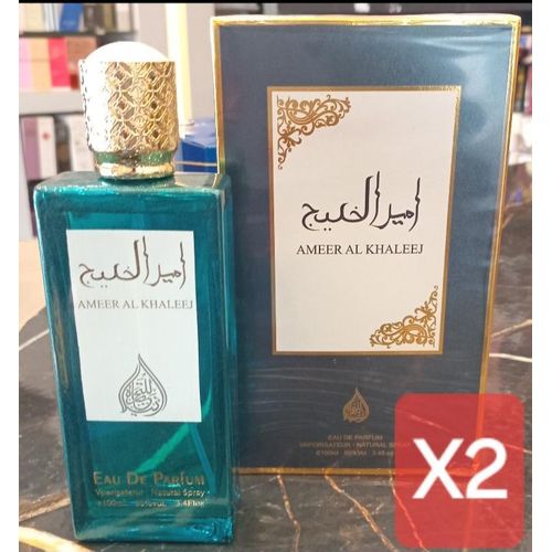 02 Parfums AMEER Bonne teneur 100ml Bleu.