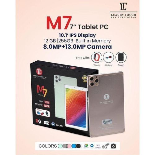 Tablette Professionnelle 12Go de RAM et 512Go de ROM Android 13.0 avec SIM