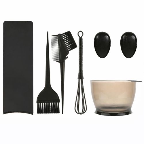 Kit de Coloration Capillaire Complet – Bol, Pinceaux, Fouet et Accessoires de Coiffure