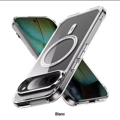 Coque pixel 10 pro / pixel 10 trans mag blanc
