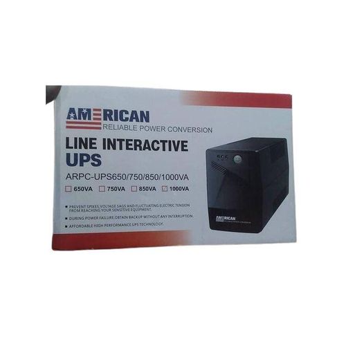 Onduleur UPS- LINE INTERACTIVE - 1000VA - Noir