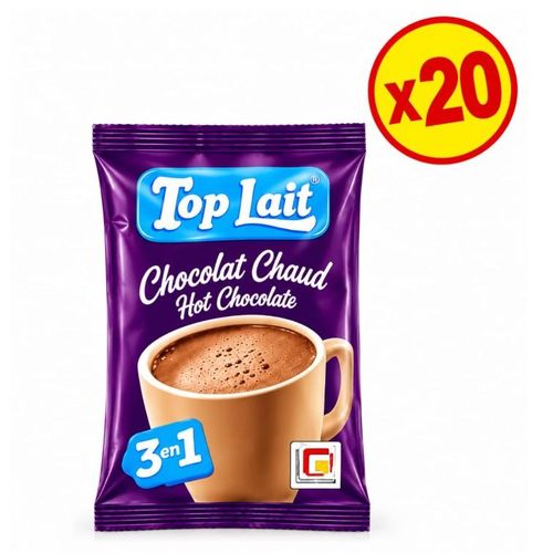 Lot de 20 chocolat chaud - ( 20g x 20 )