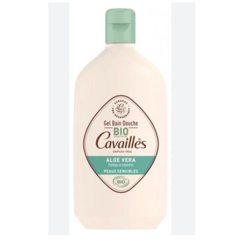 Gel bain de Douche ROGE CAVAILLES 400ml Aleo vera nettoie et respecte peaux sensibles