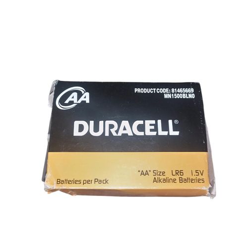 MOYENNE PILES EN CARTON De 12 LOT de 4 piles AA