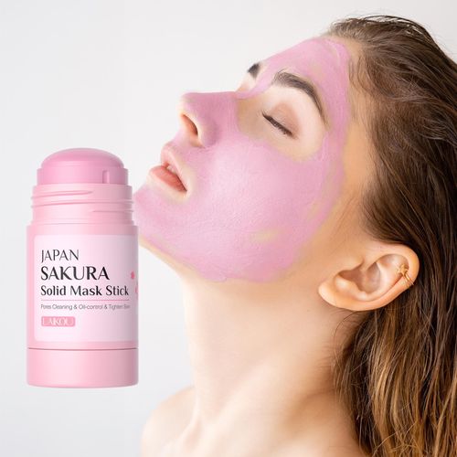 Masque Argile en Stick Sakura 45g Contrôle d'Huile Pores