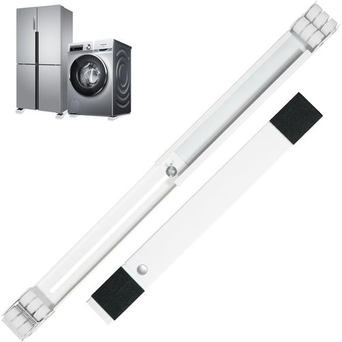 Supports de machine à laver , réglables de 45 à 70 cm, ultra stables, 300 kg, pour réfrigérateur, machine à laver, sèche-linge