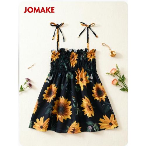 Robe à bretelles pour filles de 1 à 7 ans