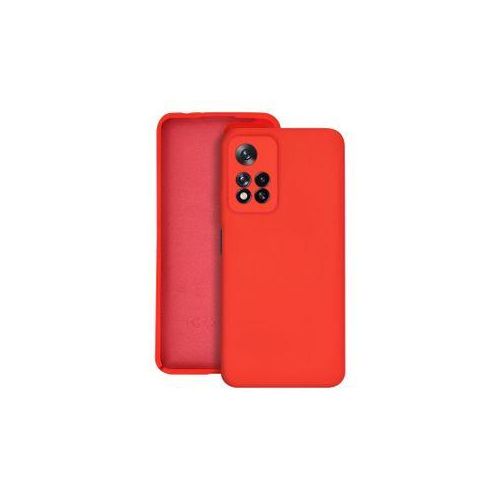 Coque Silicone Compatible Xiaomi Redmi Note 11 Pro - Rouge