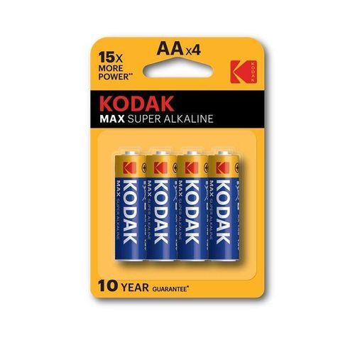 Kodak PACK DE PILES ALKALINE AA LR6 MN1500